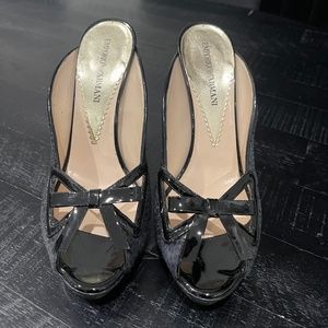 Emporio Armani Platform Heel Size 37.5